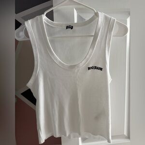 BDG Urban Outfitters White Ribbed Top